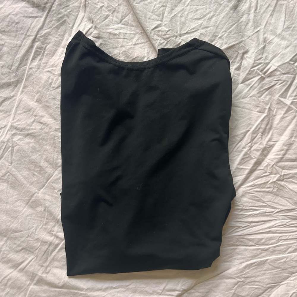 Women's Black Long Sleeve Top